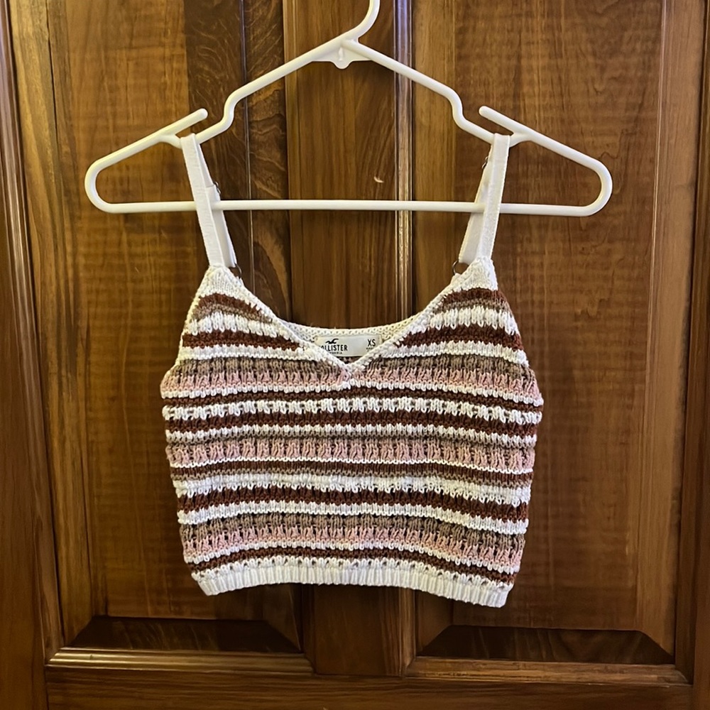 Hollister XS Crotchet Top